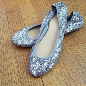 JCrew sparkle flats